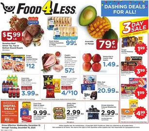Food 4 Less weekly ad week 50 Page 1
