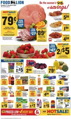 Food Lion weekly ad (valid until 16-12)