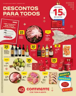 Folheto Continente (válido até 15-12)