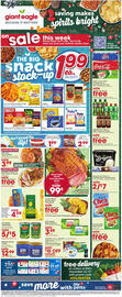Giant Eagle weekly ad week 50 Page 1