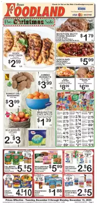 Foodland weekly ad (valid until 15-12)
