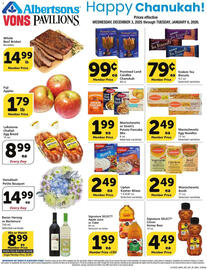 Vons weekly ad Page 1
