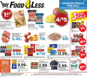 Food 4 Less weekly ad week 50 Page 1