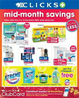 Clicks catalogue (valid until 16-12)