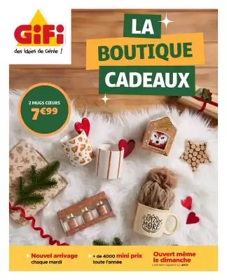 Catalogue Gifi (valable jusqu'au 24-12)
