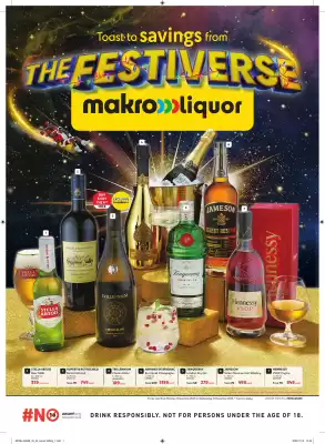 Makro’s liquor catalogue (valid until 31-12)