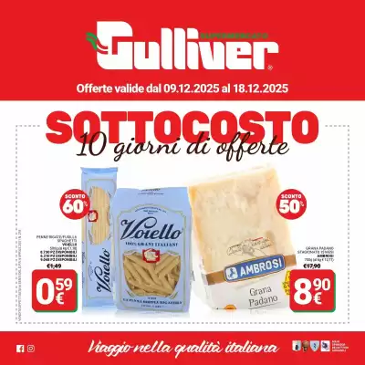 Volantino Supermercati Gulliver (valido fino al 18-12)