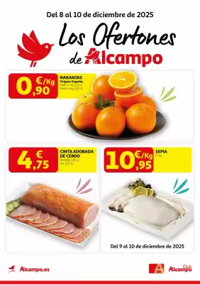 Folleto Alcampo (válido hasta el 10-12)