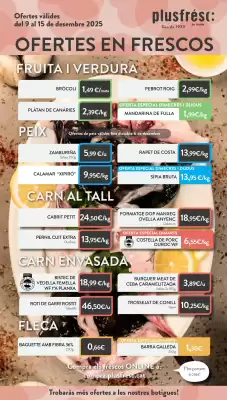 Folleto Plusfresc (válido hasta el 15-12)