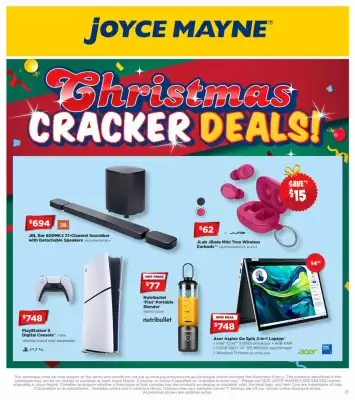 Joyce Mayne catalogue (valid until 20-12)
