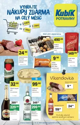 Kubík potraviny leták