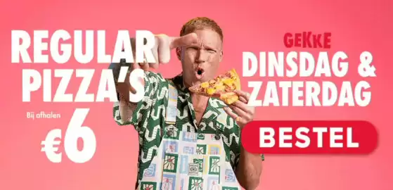 Domino’s Pizza folder Pagina 1