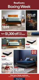 Sleep Country flyer week 50 Page 1