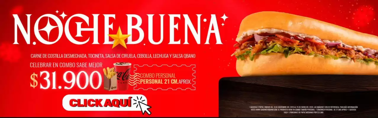 Catálogo Sandwich Qbano (válido hasta 25-01)