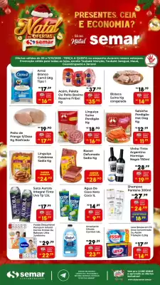 Folheto Semar Supermercado (válido até 11-12)