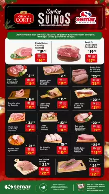 Folheto Semar Supermercado (válido até 10-12)