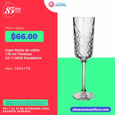 Catálogo Almacenes Anfora (válido hasta 15-12)