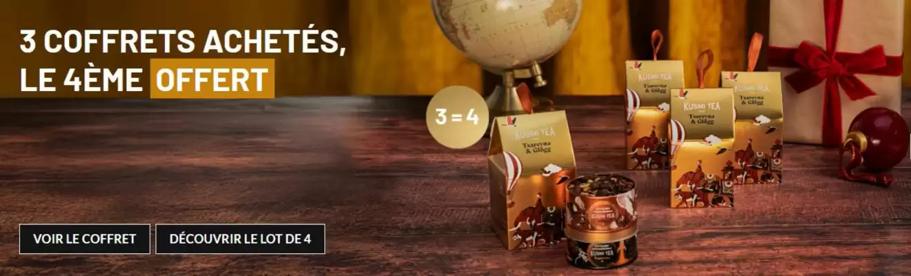 Catalogue Kusmi Tea (valable jusqu'au 31-12)