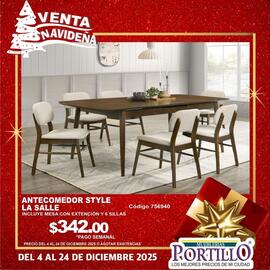 Catálogo Mueblerías Portillo Página 7