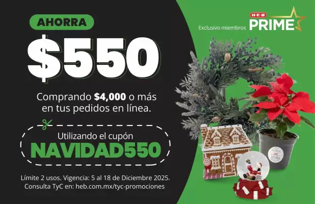 Folleto HEB (válido hasta 18-12)