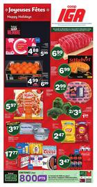 IGA flyer week 50 Page 1
