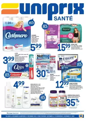 Uniprix flyer