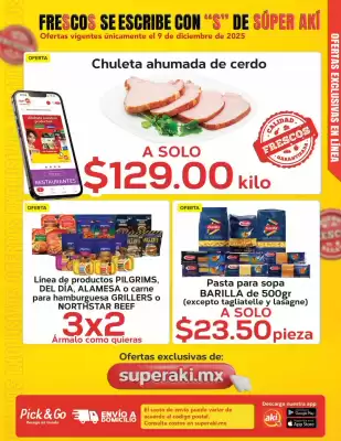 Folleto Super Aki (válido hasta 9-12)