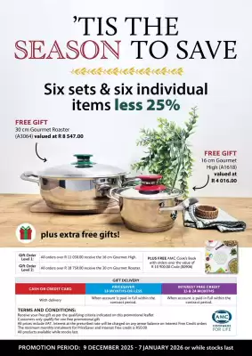 AMC Cookware catalogue (valid until 7-01)