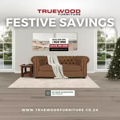 True Wood Furniture catalogue (valid until 23-12)