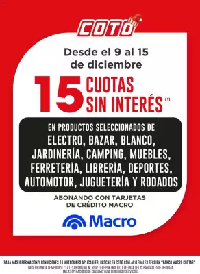 Catálogo Coto (válido hasta 16-12)