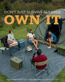 Outdoor Warehouse catalogue Page 1