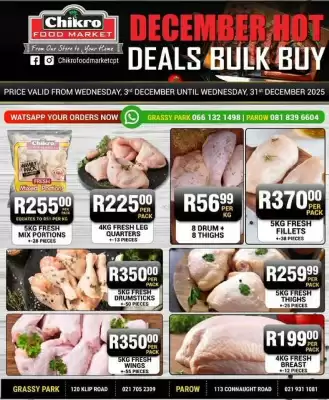 Chikro Food Market catalogue (valid until 31-12)