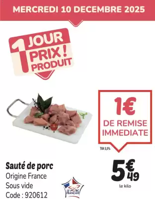 Catalogue Promocash (valable jusqu'au 10-12)
