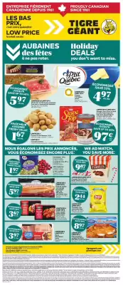 Giant Tiger flyer (valid until 17-12)