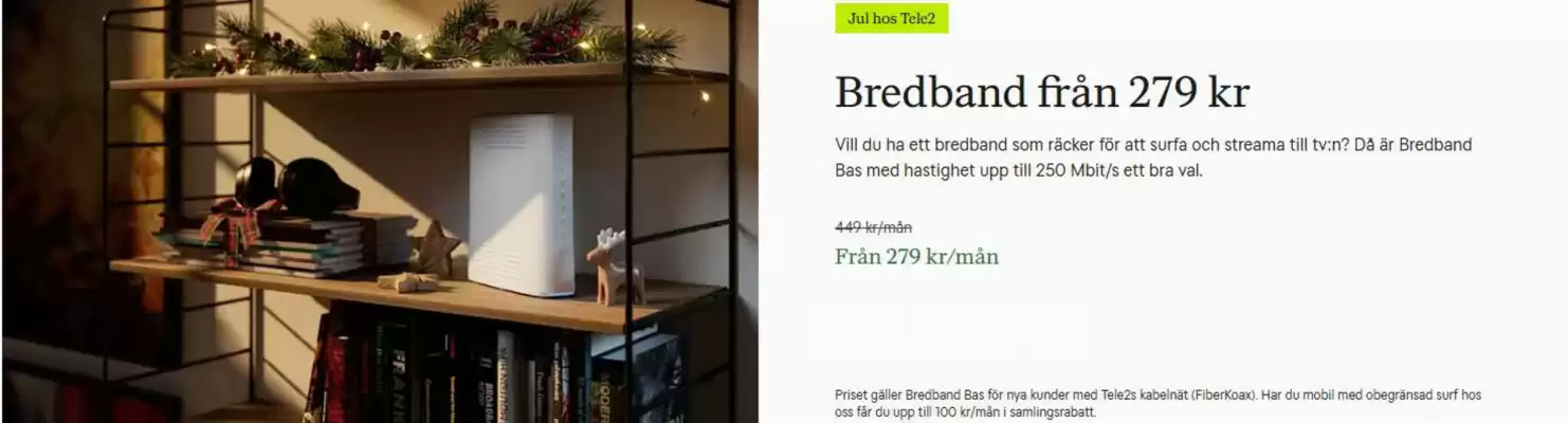 Tele2 reklamblad (giltig till och med 24-12)