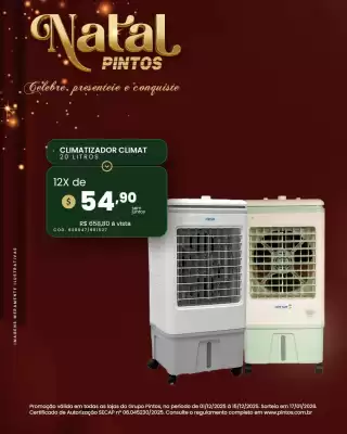 Magazine Lojas Pintos (válido até 15-12)