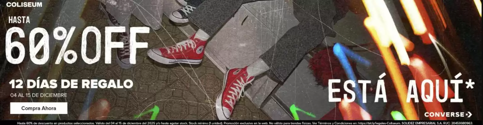 Catálogo Converse (válido hasta 15-12)