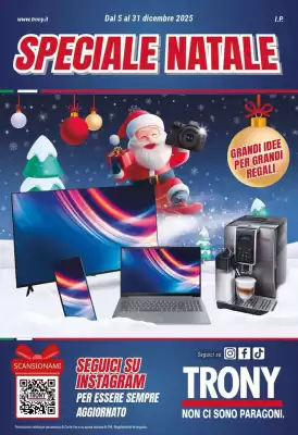 Volantino Trony (valido fino al 31-12)