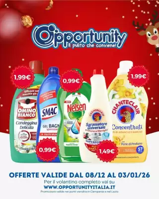 Volantino Opportunity Shop (valido fino al 3-01)