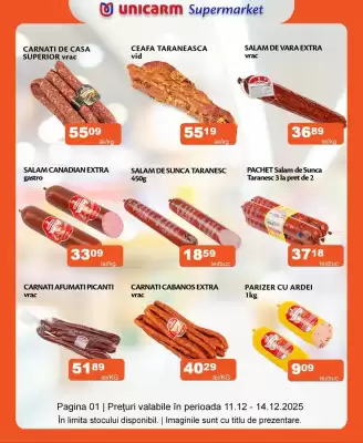 Catalog Unicarm (valid până la 14-12)