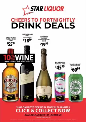 Star Liquor catalogue (valid until 5-01)