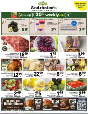 Andronico's weekly ad (valid until 16-12)