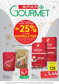 SPAR Gourmet Flugblatt woche 50 Seite 1