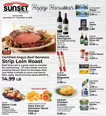 Sunset Foods weekly ad (valid until 21-12)