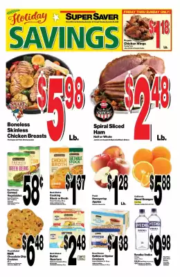 Super Saver weekly ad (valid until 16-12)