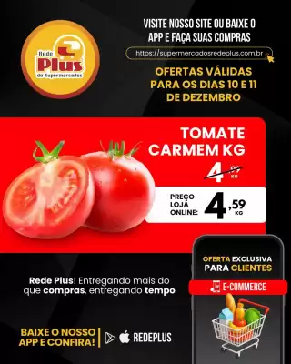 Folheto Rede Plus Supermercados (válido até 11-12)