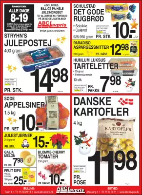 ABC Lavpris tilbudsavis (gælder indtil 16-12)