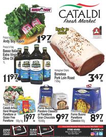 Cataldi Fresh Market flyer week 50 Page 1