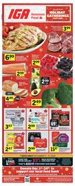 IGA flyer week 50 Page 1
