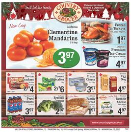Country Grocer flyer week 50 Page 1